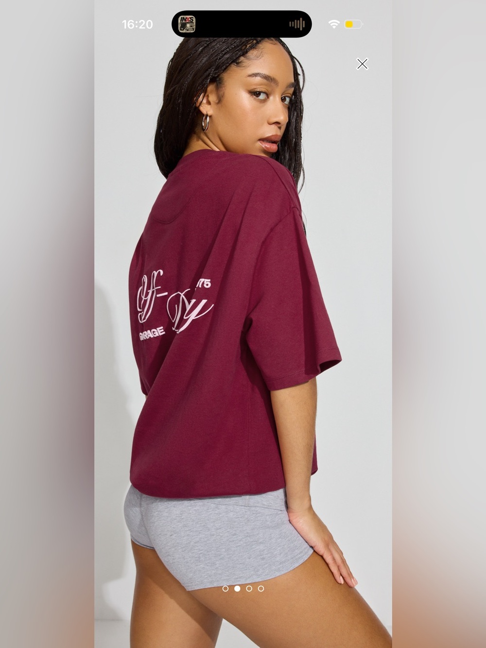 GARAGE Oversized Boyfriend Tee